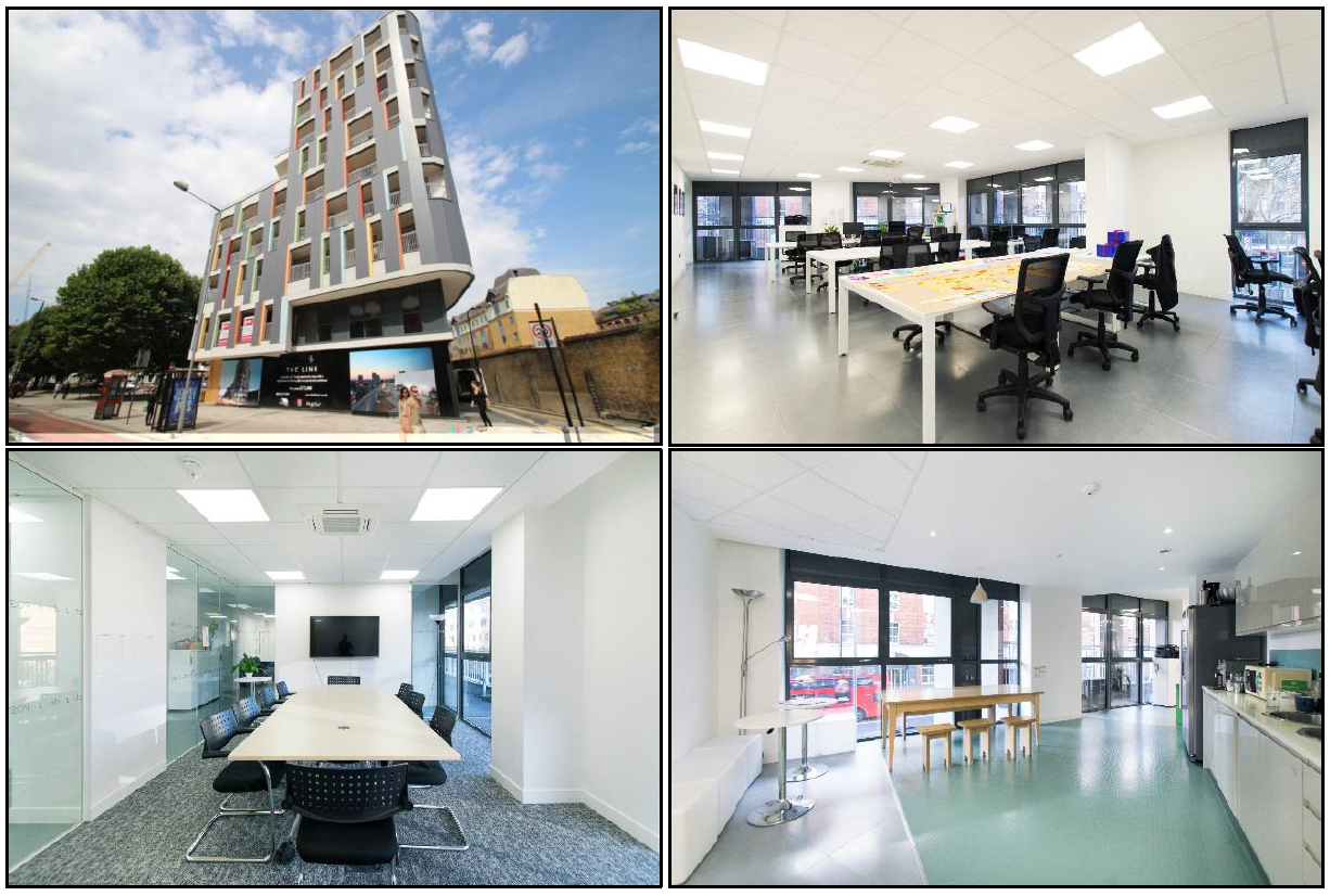 Photo collage of a commercial property for sale on Wellesley Terrace, London let by Anton Page